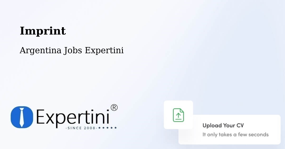 Imprint - Argentina Jobs Expertini
